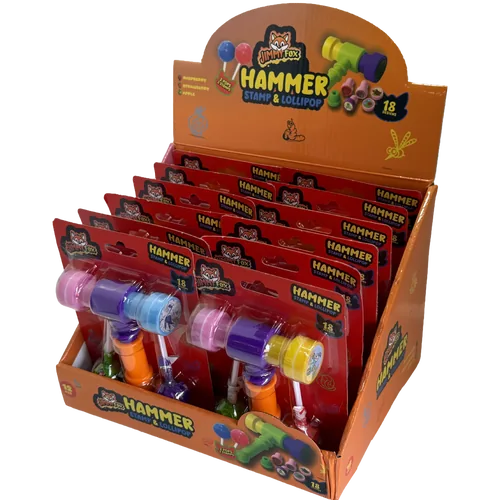 Hammer Stamp & Lollipop