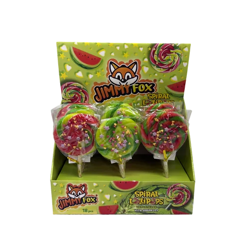 Spiral Lollipop Görögdinnye