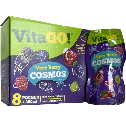 VitaGo! Very Berry / Erdei Gyümölcs 0,2l